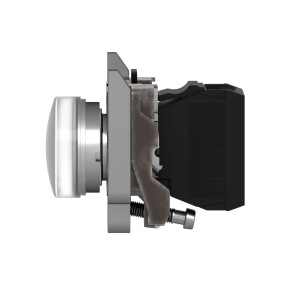Lampka sygnalizacyjna 22mm biała 24V AC/DC LED XB4BVB1