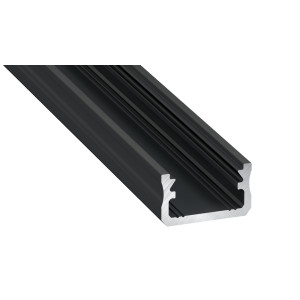 Profil aluminiowy do taśm LED typ A czarny 2,02m