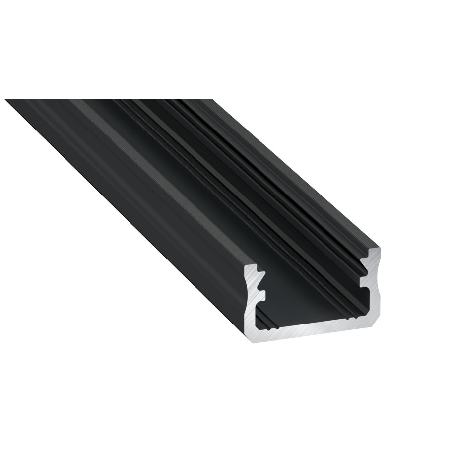 Profil aluminiowy do taśm LED typ A czarny 2,02m