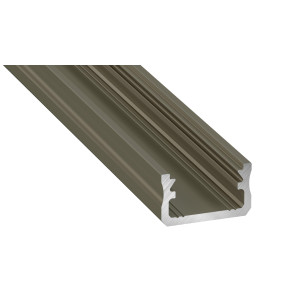 Profil aluminiowy do taśm LED typ A INOX 2,02m