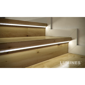 Profil aluminiowy natynkowy/rogowy do taśm LED typ C biały 2,02m