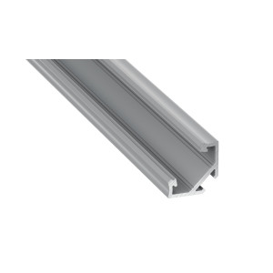 Profil aluminiowy narożny do taśm LED typ C srebrny anodowany 3m