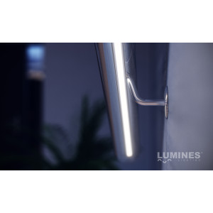 Profil aluminiowy natynkowy typu slim X czarny do taśmy LED 2mb