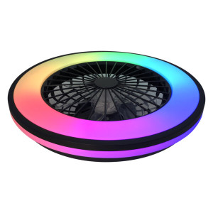 Oprawa oświetleniowa LED z wentylatorem PLAVE LED CCT+RGB 38034