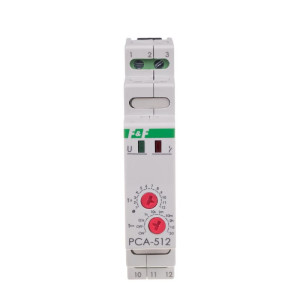 Przekaźnik czasowy 1P 10A 0,1sek-576h 12-264V AC/DC opóźnione wyłączenie PCA-512 UNI