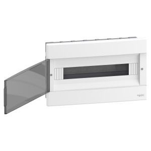 Rozdzielnica modułowa podtynkowa 1x18 IP40 drzwi transparentne, Easy9 EU EZ9EU-1-18-PT-T EZ9EUA118 Schneider Electric