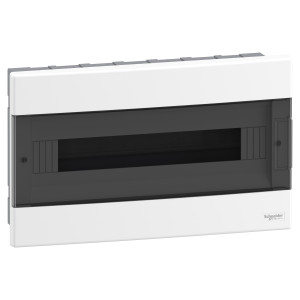 Rozdzielnica modułowa podtynkowa 1x18 IP40 drzwi transparentne, Easy9 EU EZ9EU-1-18-PT-T EZ9EUA118 Schneider Electric