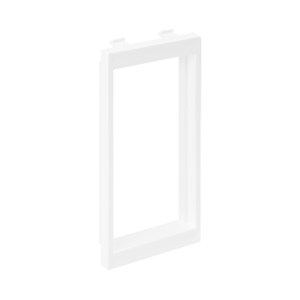 S44/9
Adapter, CIMA, poziomy sąsiadujący, 108×52mm, 2×, K45, czysta biel