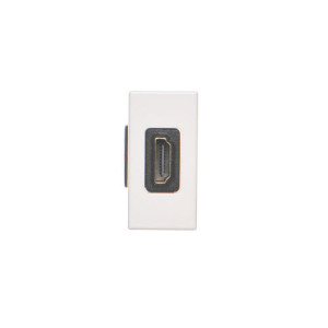 K129B/9
Płytka, K45, adapter HDMI-HDMI, 45×22,5mm, czysta biel, HDMI 2.0