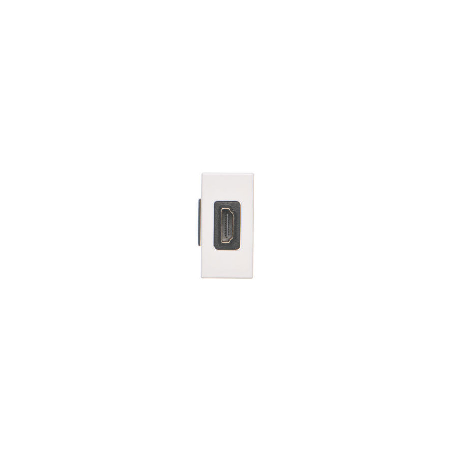 K129B/9
Płytka, K45, adapter HDMI-HDMI, 45×22,5mm, czysta biel, HDMI 2.0