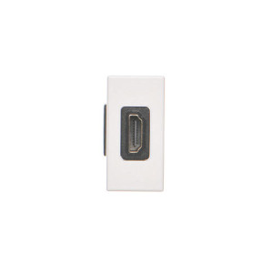 K129B/9
Płytka, K45, adapter HDMI-HDMI, 45×22,5mm, czysta biel, HDMI 2.0