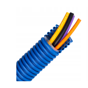 Rura karbowana AROT 40mm dwuwarstwowa z pilotem 450N HDPE 25mb RDG40-NI-25
