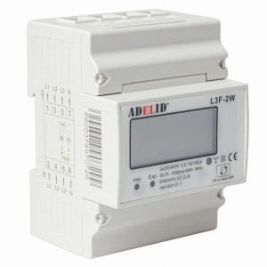 Lcznik energii 3-fazowy, 2-kierunkowy + reset L3F-2W