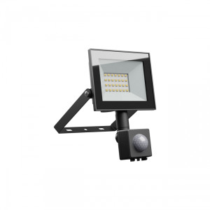 Naświetlacz NOCTIS LUX 4 20W 4000K IP44 z czujnikiem ruchu czarny  SLI029071NW_CZUJNIK_PW