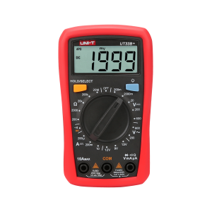 Miernik uniwersalny z pomiarem pojemności multimetr cyfrowy z wyświetlaczem LCD UNI‑T UT33B+