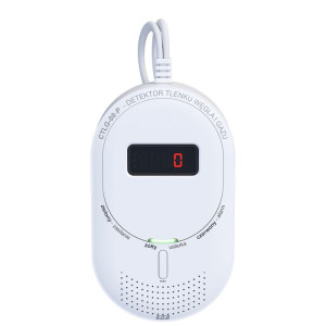 Detektor tlenku węgla i gazu z wyjściem przekaźnikowym CTLG-08-P