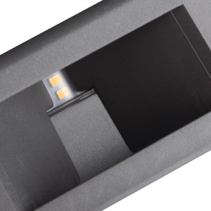 Oprawa elewacyjna REFAZI EL 6W-F-GR grafit 39181