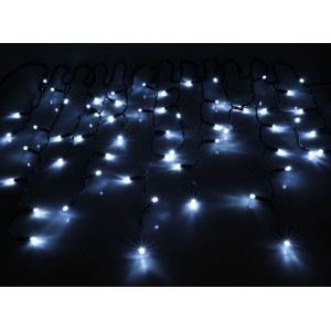 Lampki zewnętrzne sople LZS-LED-FLASH-100G zimnobiałe z zimnym flashem LZS-LED-100G ZB/FLASH ZB