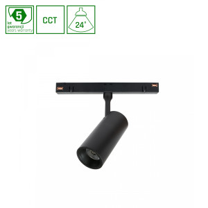 Oprawa SPOT S 6W 24st czarna CCT 35x140x178 SYSTEM SHIFT WLD+40004_CCT