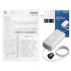 Włącznik bezdotykowy dwubiegunowy IP20 500W OR-CR-279