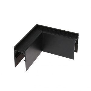 Łącznik L poziomy czarny SYSTEM SHIFT WLD+40021