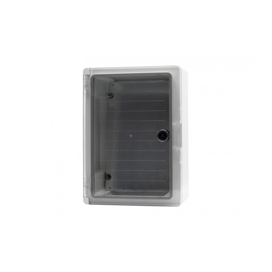 Szafa z tworzywa 250x350x150 IP65 drzwi przeźroczyste F1.0128