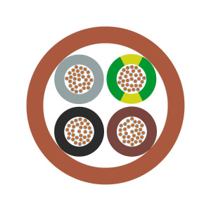 Przewód silikonowy OLFLEX HEAT 180 SiHF 3G1,5 0046014