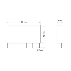 Przekaźnik miniaturowy wtykany 24V DC 857-152 Wago