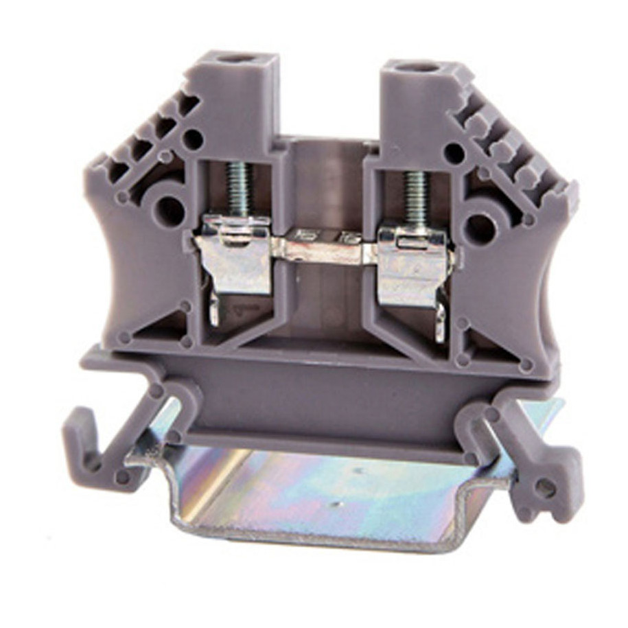 Złączka szynowa 2-przewodowa 2,5mm2 szara EURO 43408