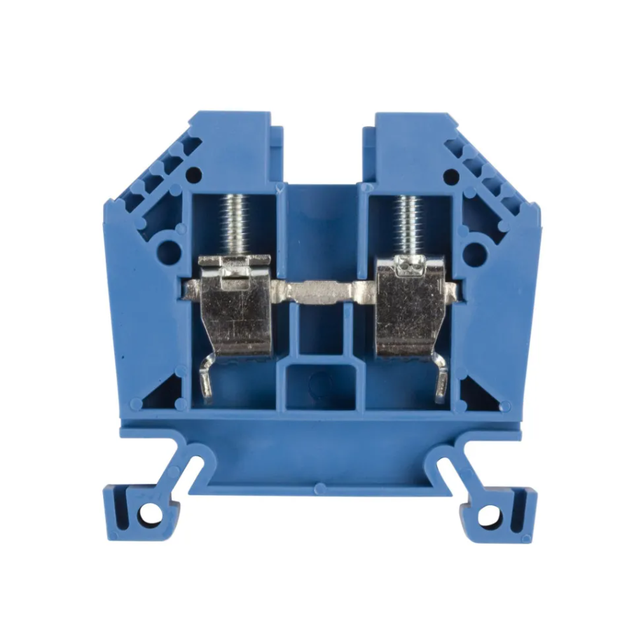 Złączka szynowa 2-przewodowa 10mm2 niebieska EURO 43402BL