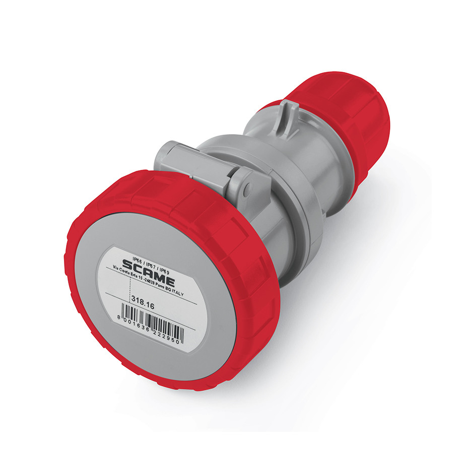 Gniazdo przenośne OPTIMA 16A 3P+N+E 6h IP67 318.1647