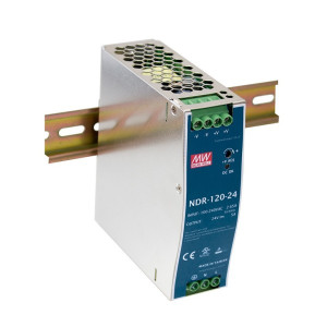 NDR-120-24 zasilacz impulsowy 120W 24VDC 5A