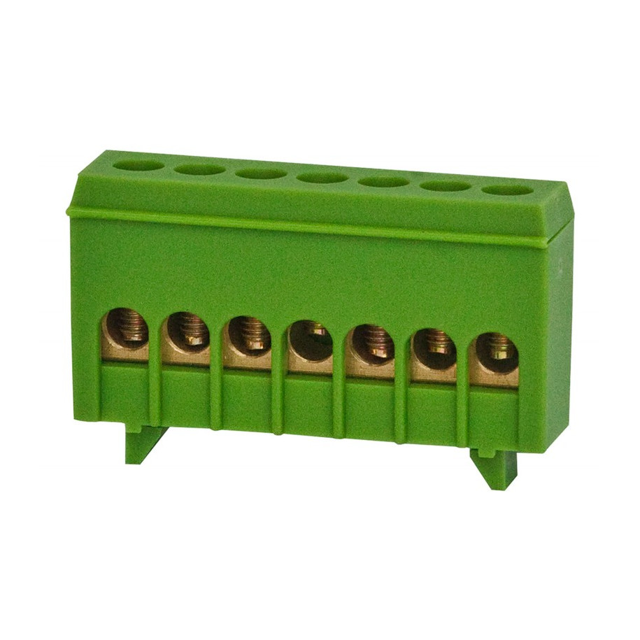 Listwa ochronna 7-modułowa 7x16mm - zielona F2.0257