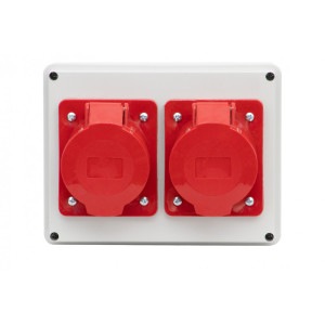 Rozdzielnica R-190 - gniazda 16A 5p, 32A 5p IP44 F3.0122