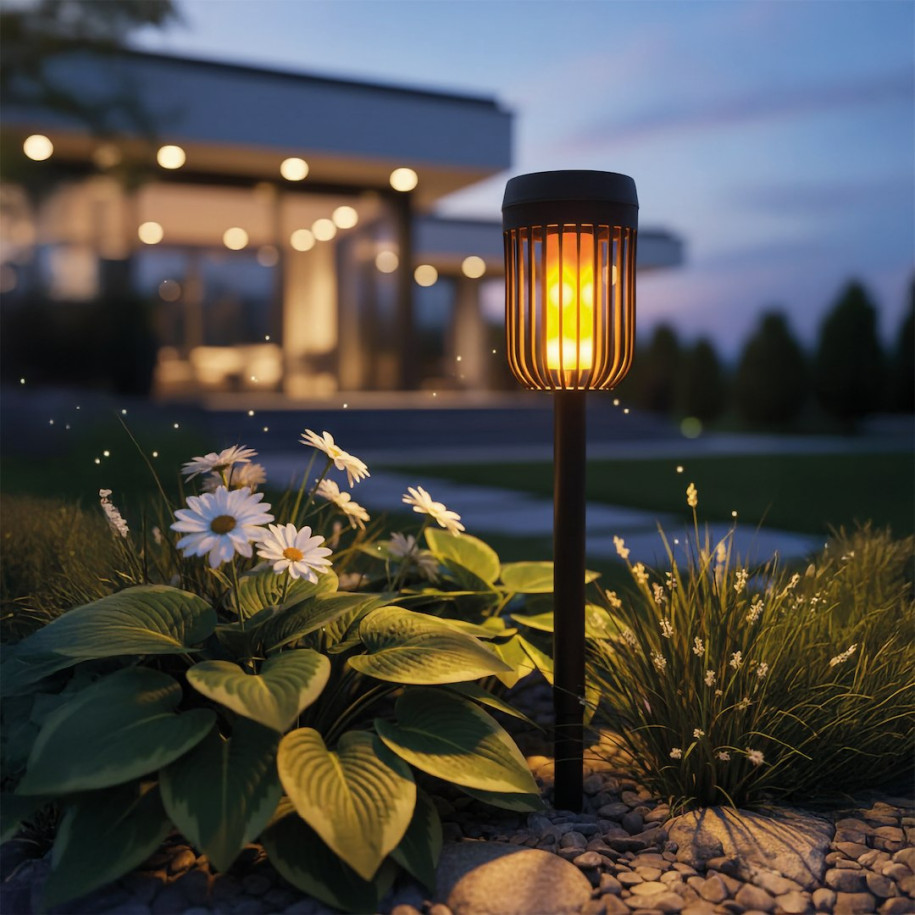 Lampka solarna FLAME  1800K  IP44