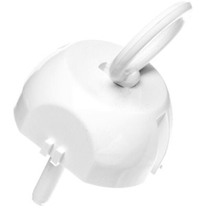 Zaślepka gniazda 230V Plastrol z kluczem ZG-1 W-10151 /5szt/