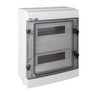 Rozdzielnica hermetyczna modułowa (500V AC ,1000V DC) 2x12 natynkowa IP65 RH-24 36.24