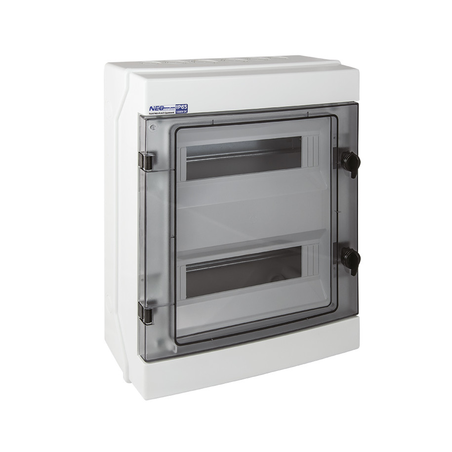 Rozdzielnica hermetyczna modułowa (500V AC ,1000V DC) 2x12 natynkowa IP65 RH-24 36.24