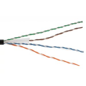 Kabel securityNET U/UTP kat.6 PE zew. żelowany SEC6UTPG