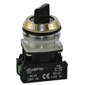 Przełącznik 3 położeniowy 30mm 2z bez samopowrotu W0-NEF30-TPC 2X S