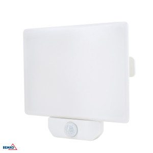 Naświetlacz LED LFX 50W 4000K 4500lm IP65 biały z czujnikiem ruchu C65-LFX-050WH-4K-PIR