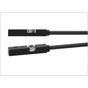 Czujnik magnetyczny uniwersalny T-slot, PNP NO, 10–28V DC, wtyk M8 3-pin, PUR MZ65PM8