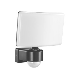 Naświetlacz ogrodowy LED TOS 30W z PIR, 2200 lm, 4000K, IP65, szary, AD-NL-6148GLR4