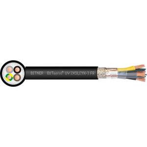 BiTservo UV 2XSLCYK-J FR 4G1,5mm2 czarny do przemienników częstotliwości
