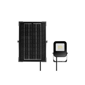Naświetlacz solarny z czujnikiem ruchu ALTON LED 2000lm 4000K 6000mAh wymienna IP65 pilot LD-ALTON-SOL-2000LM