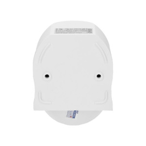 Czujnik ruchu 180st., regulacja pionowa i pozioma, IP44, 1200W, biały OR-CR-204/W