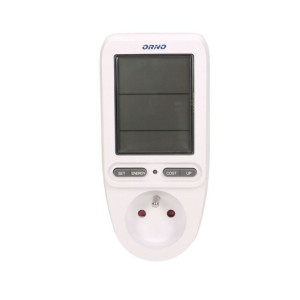 Watomierz, kalkulator energii z wyświetlaczem LCD OR-WAT-435