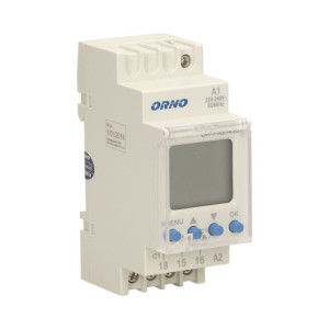 Programator czasowy elektroniczny na szynę DIN OR-PRE-433