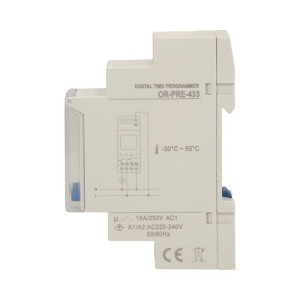 Programator czasowy elektroniczny na szynę DIN OR-PRE-433