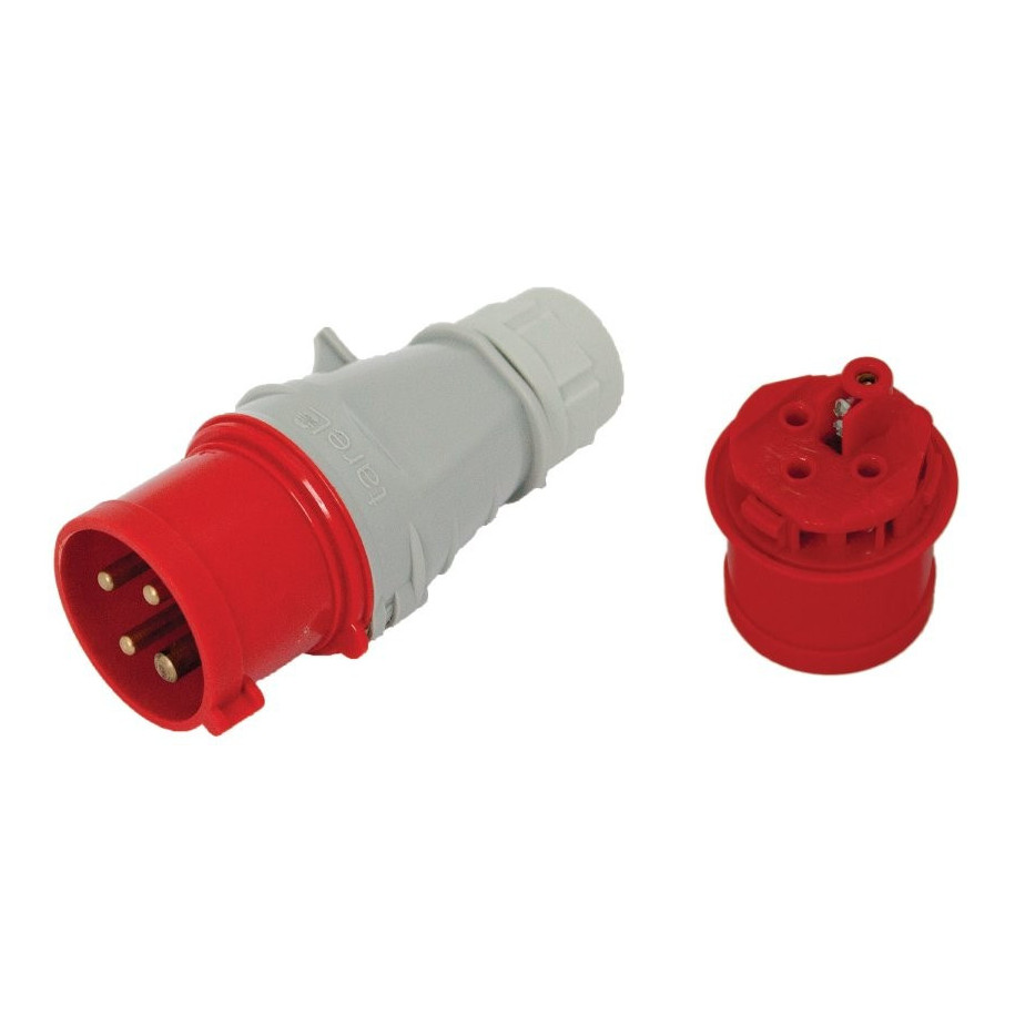 Wtyczka izolacyjna przenośna 32A 400V 4P IP44 106